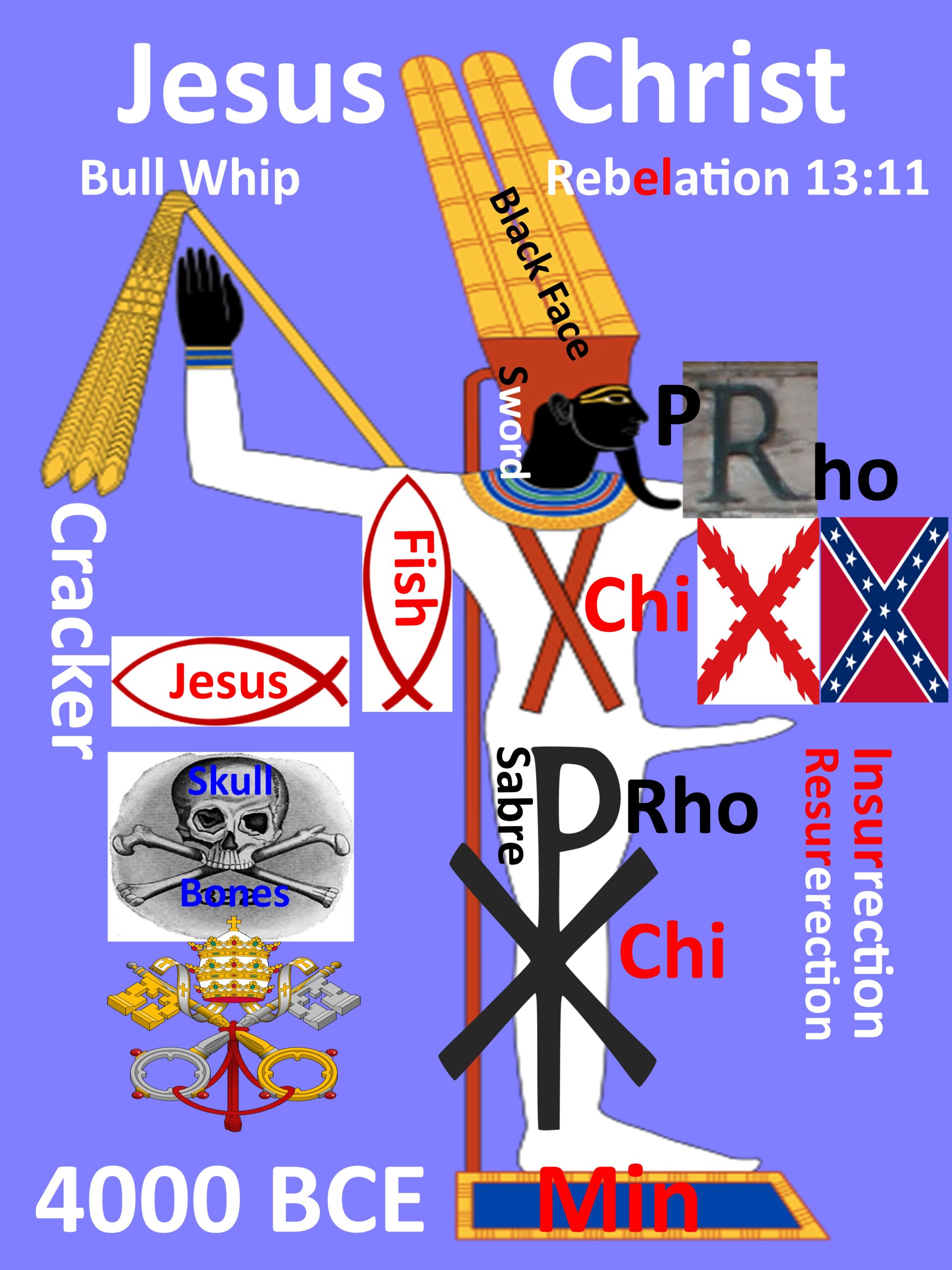 Jesus and Four Horsemen of Apo-Caliphs Apocalypse